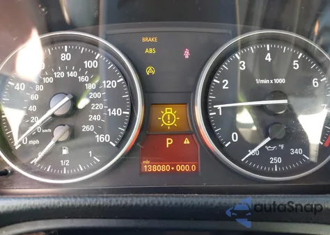 2008 BMW 328I из США, поврежденный, VIN WBAWL13508PX17075